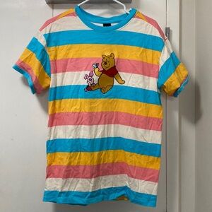 Striped Winnie the Pooh T-Shirt